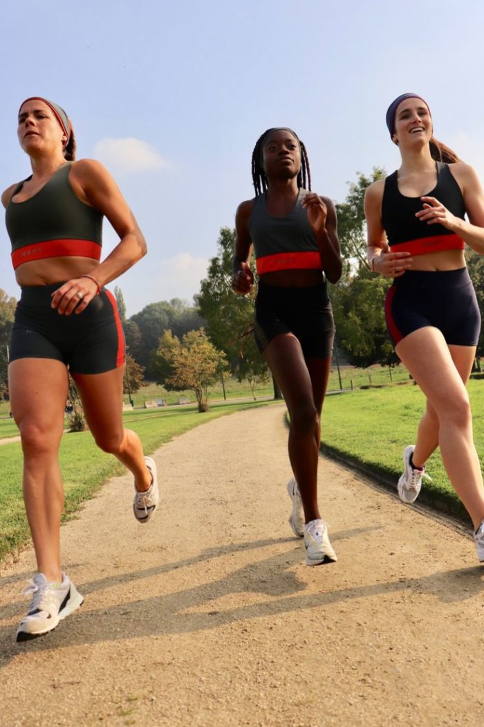three runners
